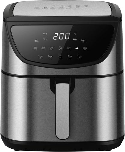 CONDERE Air Fryer 8.5L 1800W with Voltage Protector Digital Display Small Airfryer for Family Use AF-2508