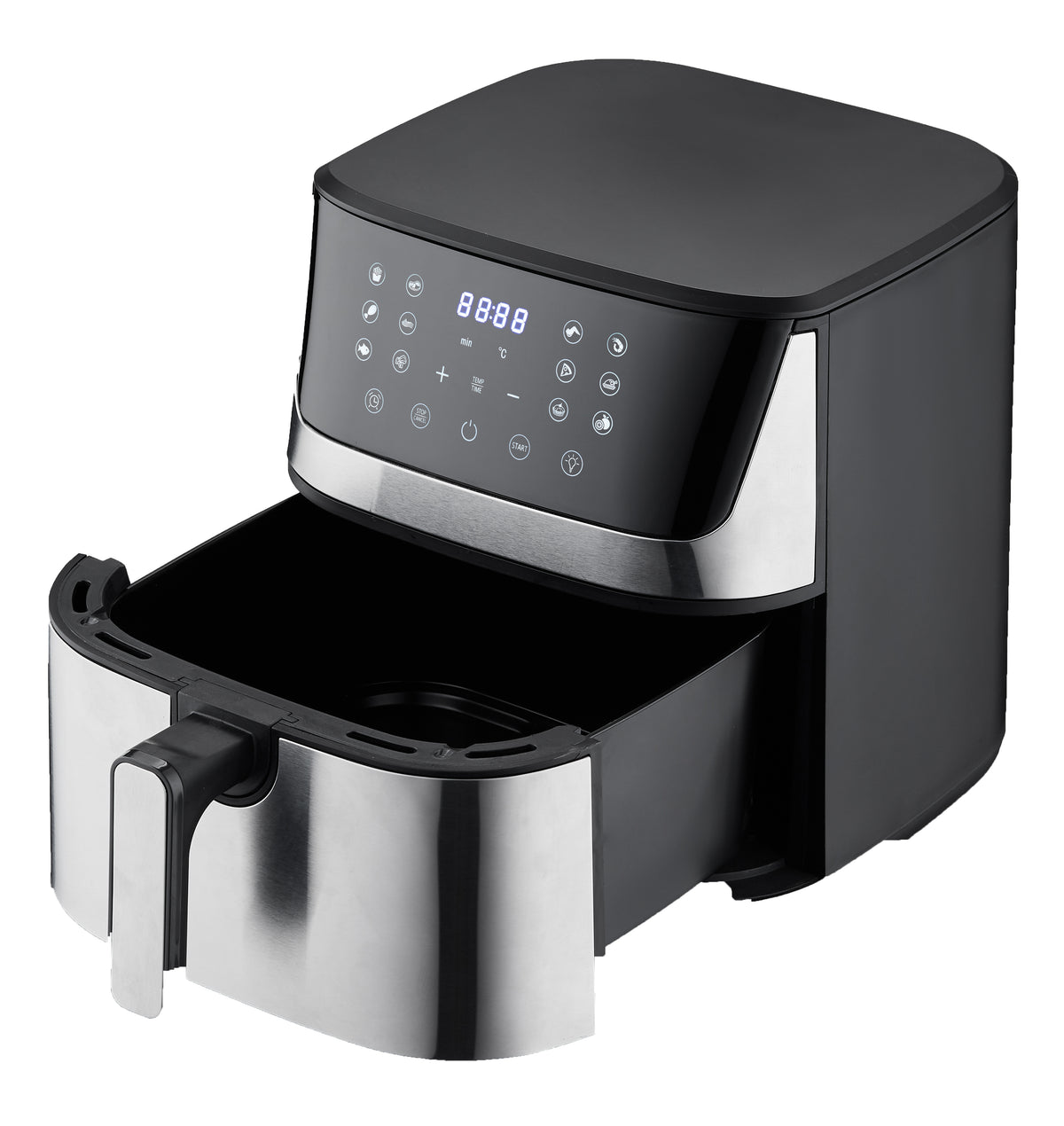 CONDERE AF-2506 Compact Air Fryer 6.5L 1600W LED Display Small Airfryer for Family Use