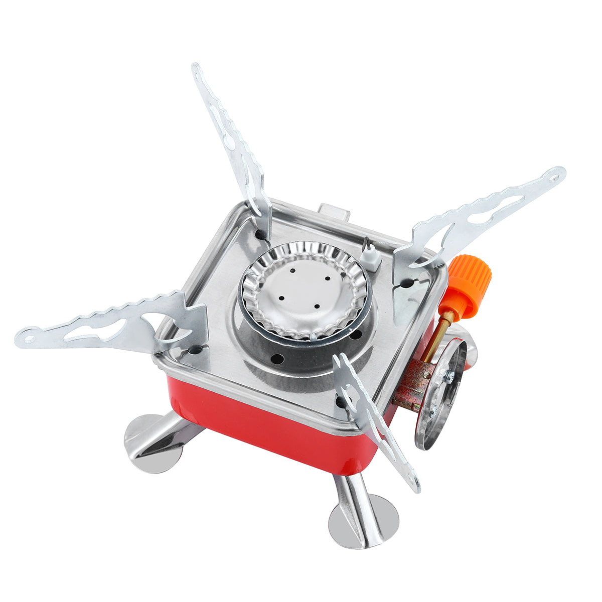 Portable Gas Stove BDZ-001, Compact Butane Camping Stove for Outdoor Cooking, 2.9KW Heat Output, Lightweight Mini Gas Burner for Backpacking and Camping