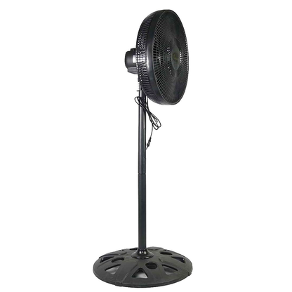 Condere 18" Telescopic Pedestal Fan FS45-Z20M – Oscillating Standing Floor Fan, Bedroom Fan, Tall Fan, Quiet Electric Fan for bedroom