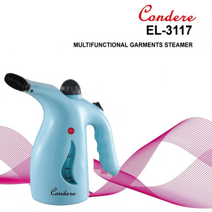 Condere Handheld Steamer for Clothes – Travel Steamer EL-3117, Portable Mini Clothing Steamer, 800W