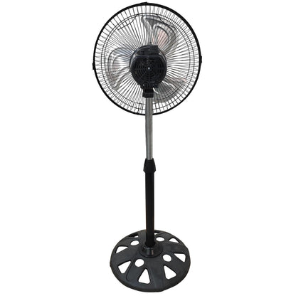 Condere 10 Inch Stand Electric Fan FS40-S10 2 sets – Standing Fan for Bedroom, Oscillating Pedestal Fan, Floor Fan with Adjustable Speeds
