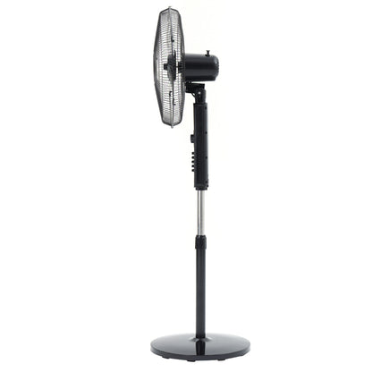 Condere 18" Floor Fan FS45-Z18 – Quiet Standing Oscillating Pedestal Fan for Bedroom, Tall Stand Up Fan with 4 Speed Levels, Timer, and Aluminum Blades