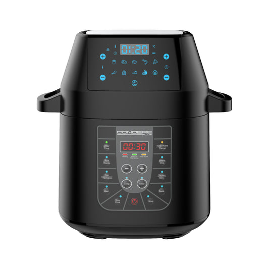 CONDERE PLUS HD60-2006 Multifunction Smart Electric Pressure Cooker & Air Fryer 2-in-1, 6L, 1530W/1000W