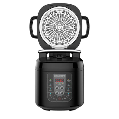 CONDERE PLUS HD60-2006 Multifunction Smart Electric Pressure Cooker & Air Fryer 2-in-1, 6L, 1530W/1000W