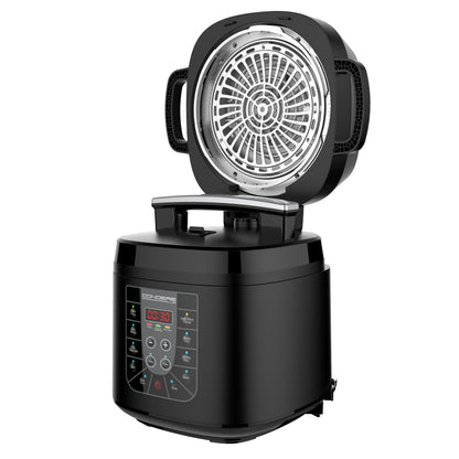 CONDERE PLUS HD60-2006 Multifunction Smart Electric Pressure Cooker & Air Fryer 2-in-1, 6L, 1530W/1000W