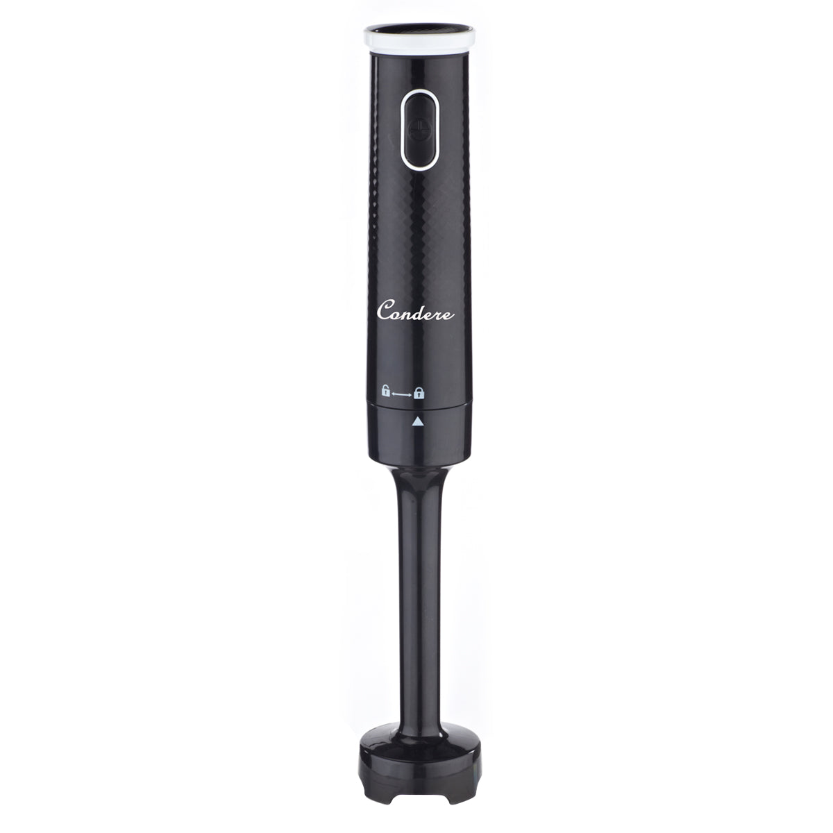 Condere Hand Blender LB-2009 – Immersion Handheld Blender with Stainless Steel Blades, Stick Mixer for Kitchen, One Speed, and Easy-Clean Detachable Plastic Blending Rod