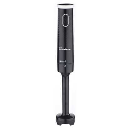 Condere Hand Blender LB-2009 – Immersion Handheld Blender with Stainless Steel Blades, Stick Mixer for Kitchen, One Speed, and Easy-Clean Detachable Plastic Blending Rod