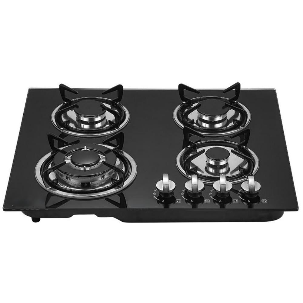 4 Powerful Burners – Features 1.0kW, 1.8kW, 2.4kW, and 3.2kW burners to meet all your cooking needs, from simmering to fast boiling.