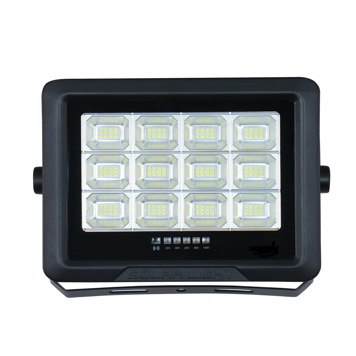 Solar Lights Outdoor with Panels SK-6009-50W Outdoor Solar Powered LED Light for Yard with Remote, Security, Long 10-12Hrs Working Time, SMD2835 Technology