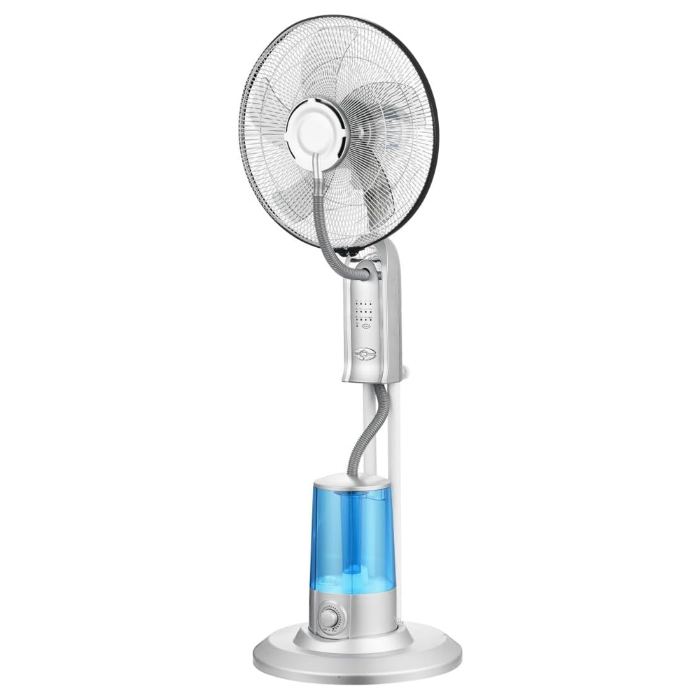 16" Condere Stand Mist Fan with Remote Control FS45-P18 - Oscillating Misting Fan with 3 Speeds and 3.2L Water Tank