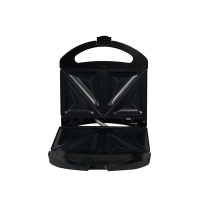 Condere 2-Slice Sandwich Maker ZS-2431 – Breakfast Sandwich Maker with Teflon Coating, Grilled Cheese Toaster, Compact Sandwich Toaster, and Thermostatic Control