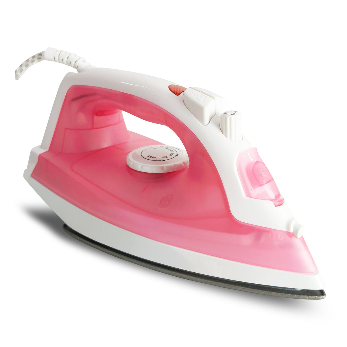 Condere Steam Iron for Clothes - Portable Clothes Iron with Non-Stick Soleplate, 140ML Water Tank, Compact Travel Steam Iron with Adjustable Thermostat - 1000-1600W
